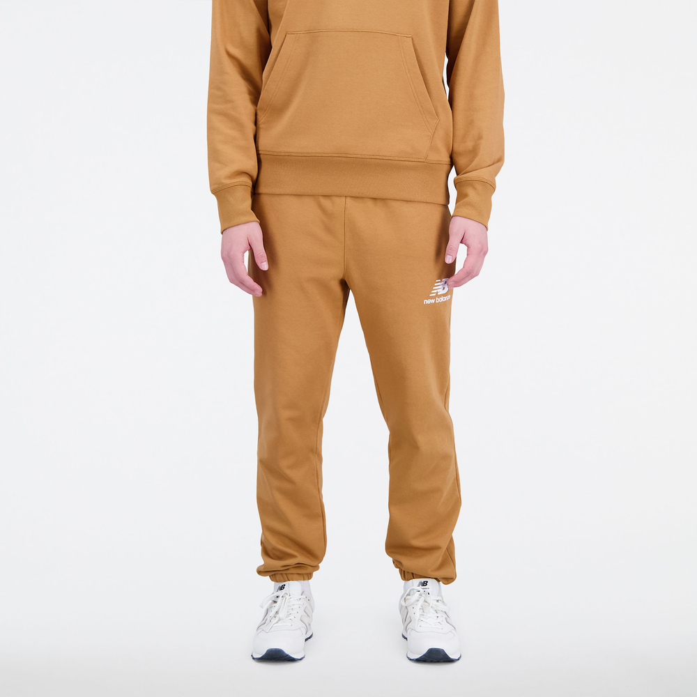 Pánské kalhoty New Balance MP31539TOB – hnědý
