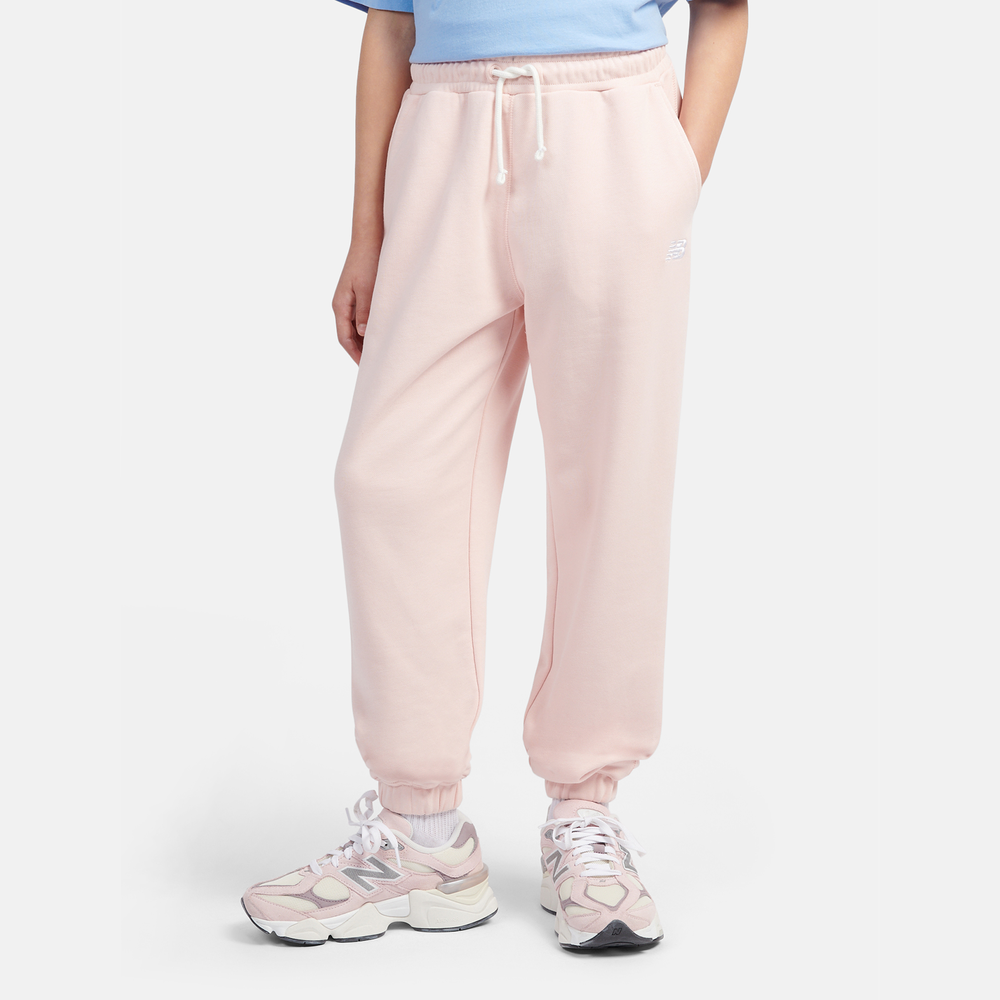 Dětské kalhoty New Balance LAKG0058PIE – růžové