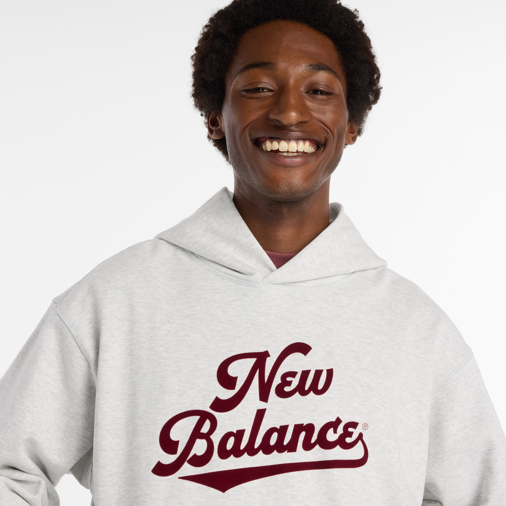 Pánská mikina New Balance MT53902AHH – šedé