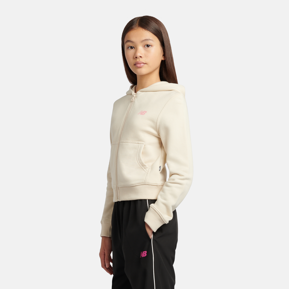 Dětská mikina New Balance YT61P93CLIN – béžové