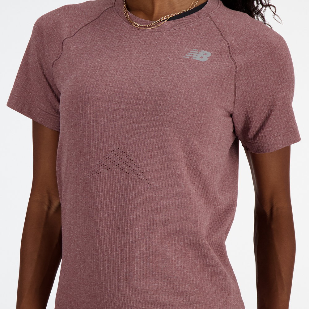 Dámské tričko New Balance WT41123LRC – růžové