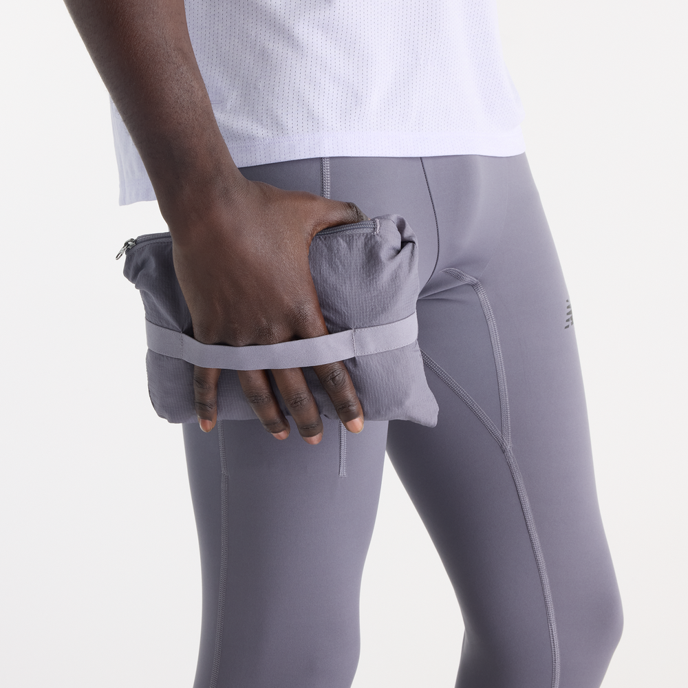 Pánská bunda New Balance Reflective RC – šedé