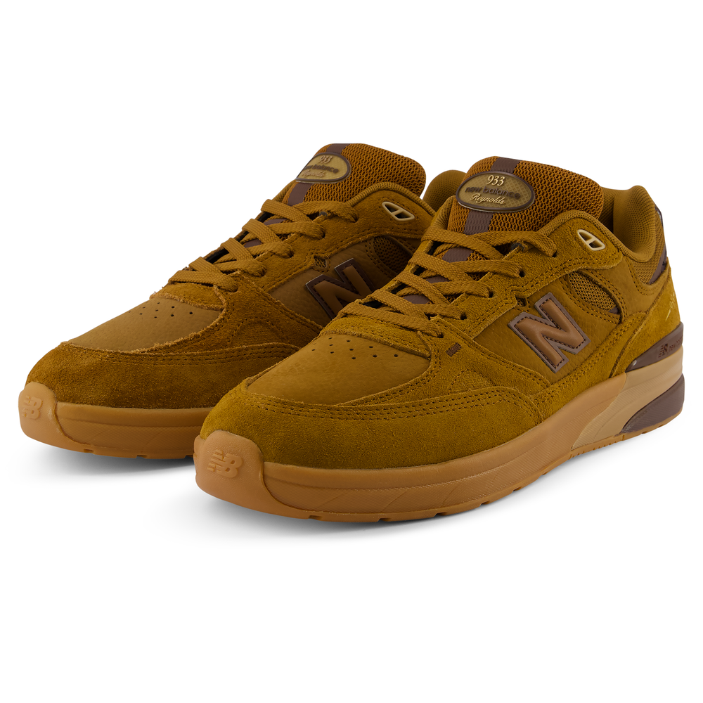 Unisex boty New Balance Numeric UN933LRO – hnědý