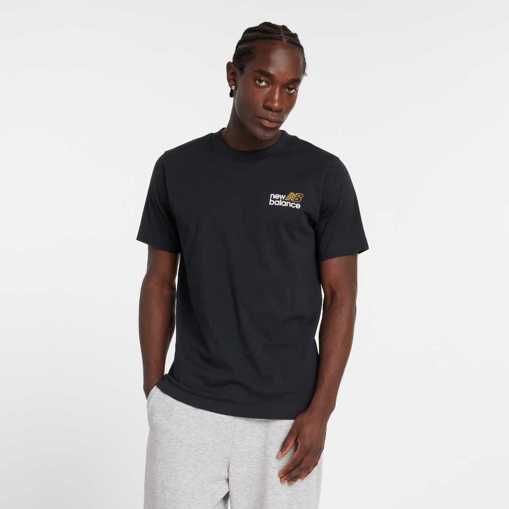 Pánské tričko New Balance MT43901BK – černé
