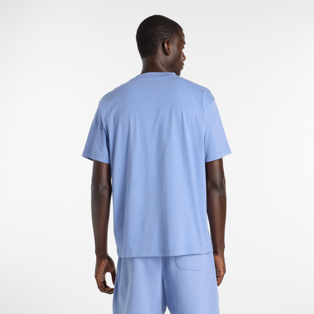 Pánské tričko New Balance MT61X6EQAA3 – modré