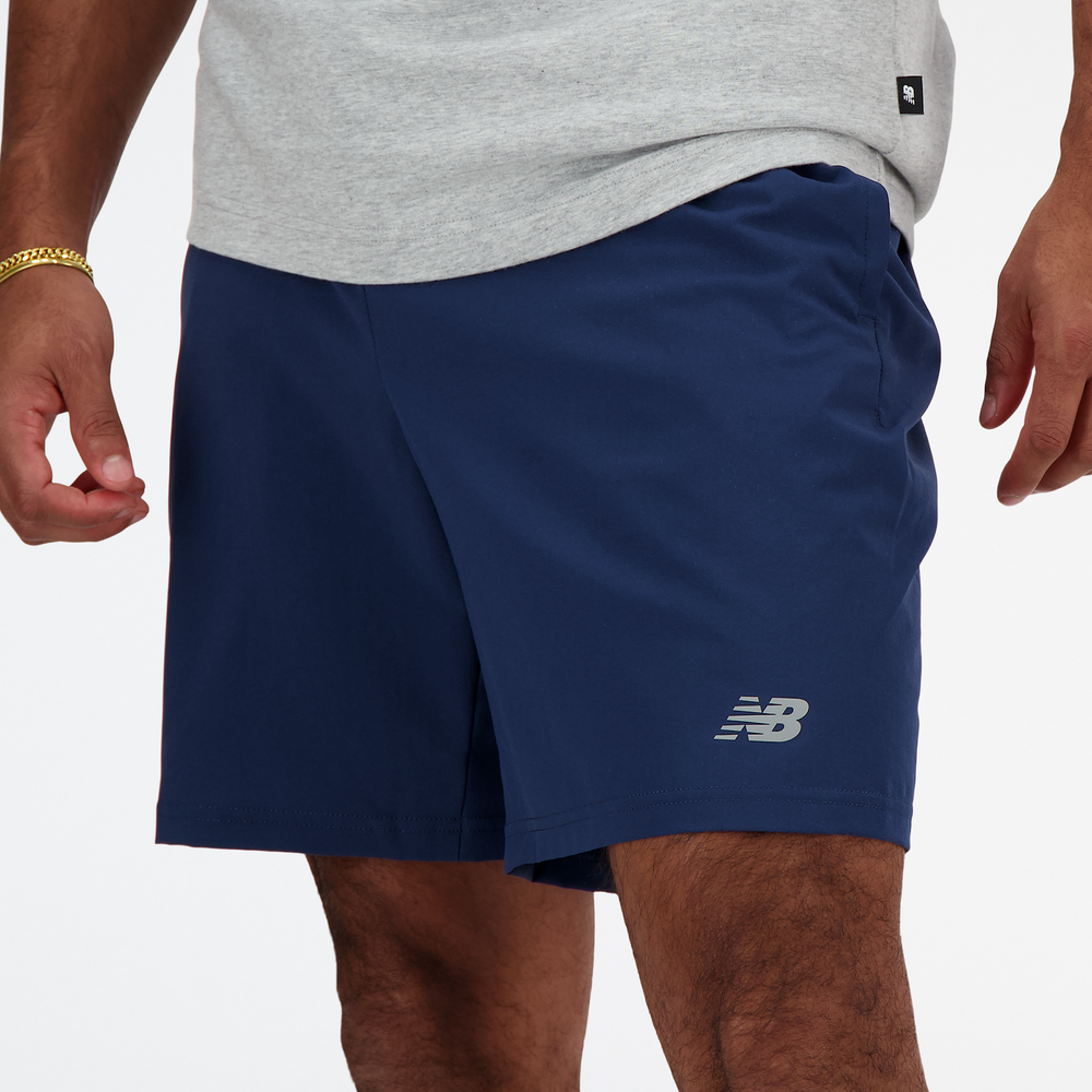 Pánské šortky New Balance MS41232NNY – tmavomodrá