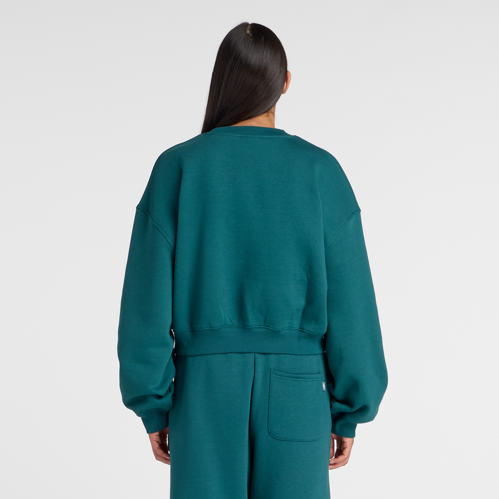 Dámská mikina New Balance WT61935IAAV – zelené