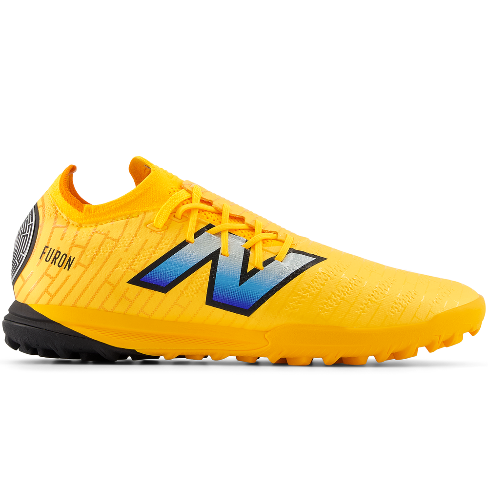 Pánské turfy New Balance FURON PRO TF V7+ SF1TZ75 – žluté