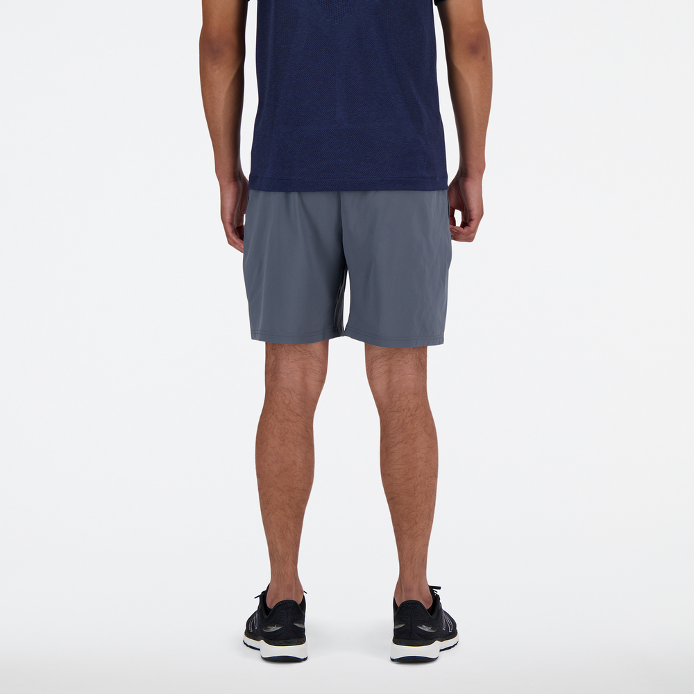 Pánské šortky New Balance MS41232GT – šedé