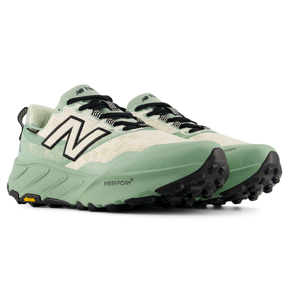 Pánské boty New Balance Fresh Foam X Hierro v9 Gore-Tex MTHIGLA9 – zelené