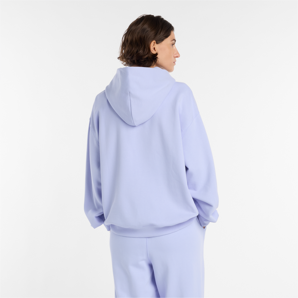 Dámská mikina New Balance WT51501DYK – fialové