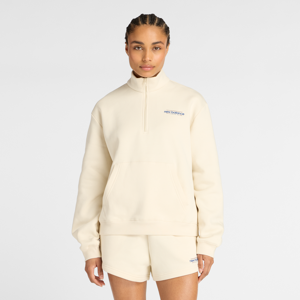Dámská mikina New Balance WT53513LIN – béžové
