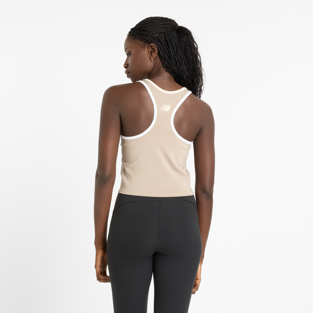 Dámské tričko New Balance WT51401ADS – béžové