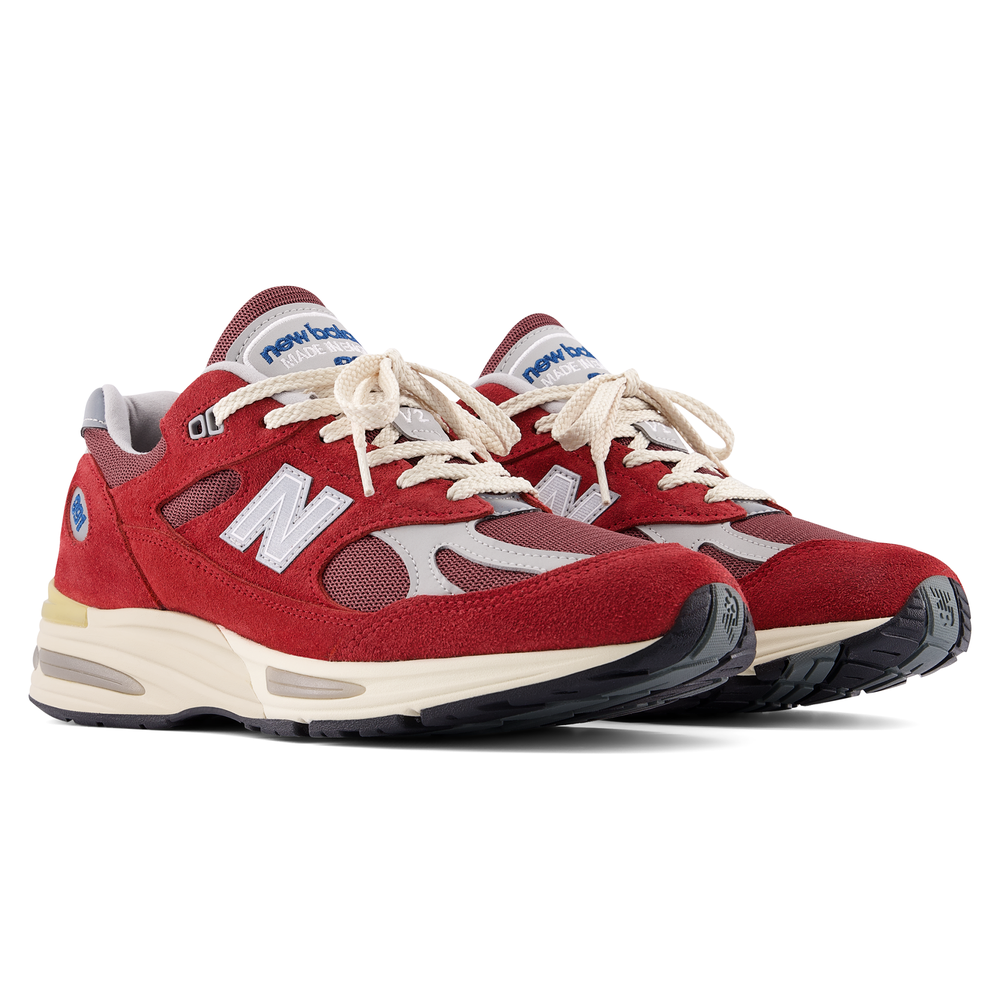 Unisex boty New Balance U991RS2 – červené
