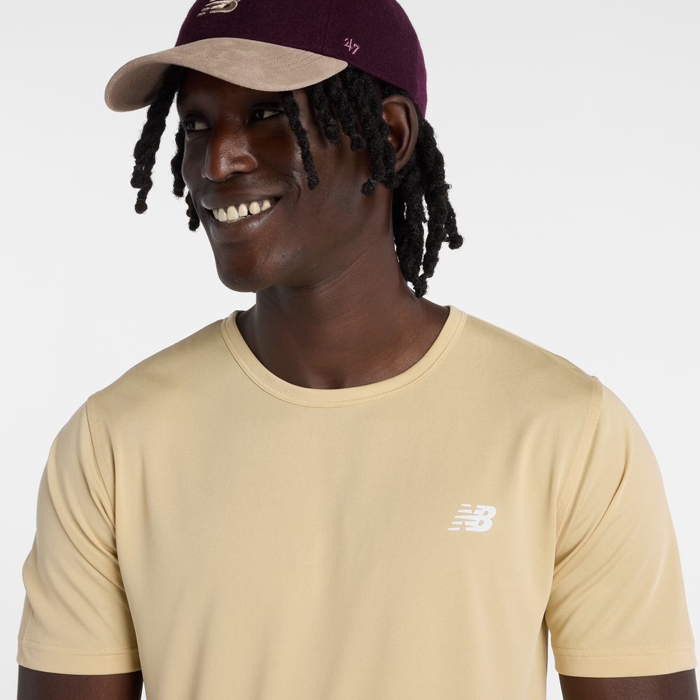 Pánské tričko New Balance MT61O0U4ABC – žluté