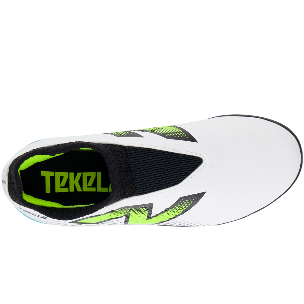 Dětské boty New Balance TEKELA V4+ MAGIQUE JNR FG SJT3TH45 – bílé