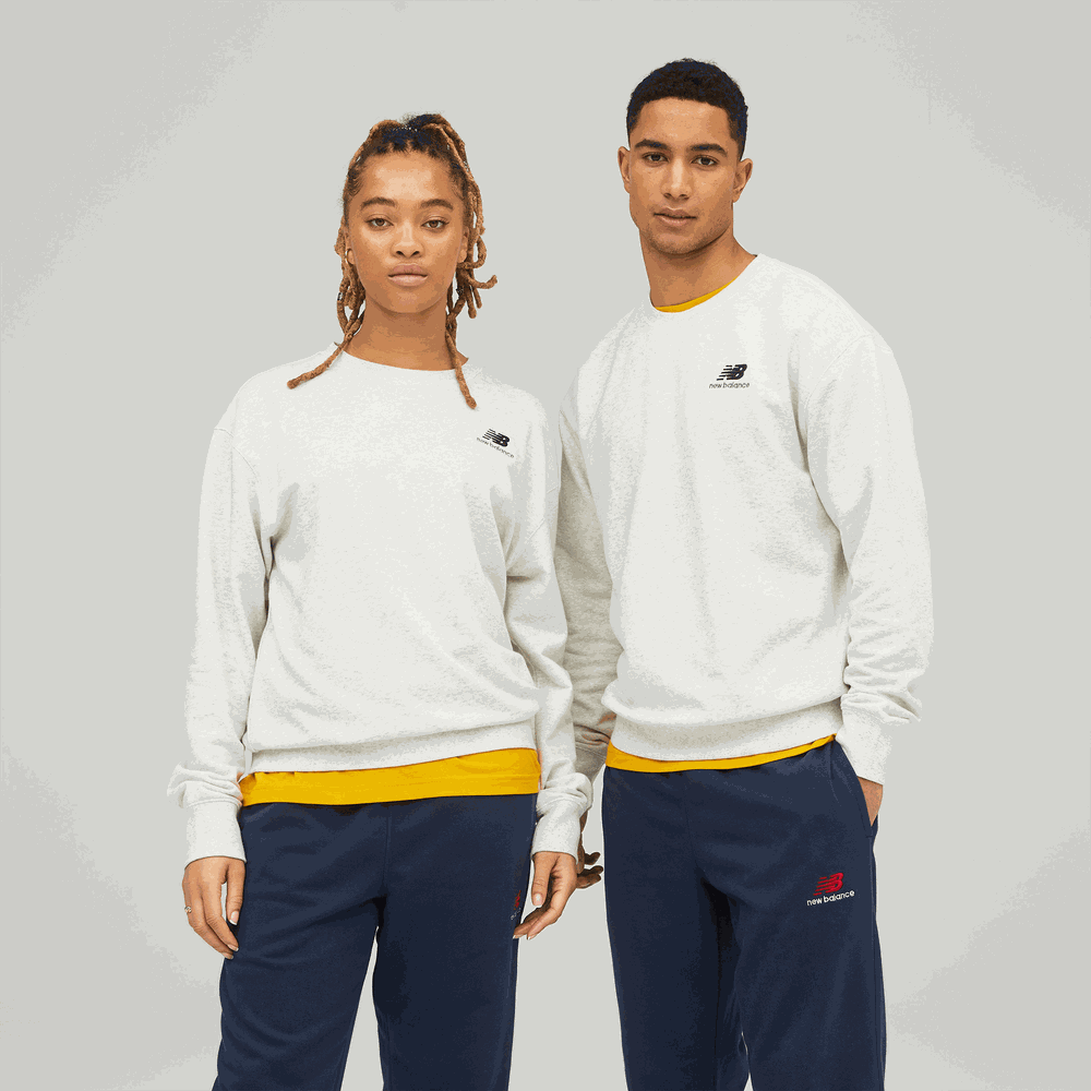 Unisex mikina New Balance UT21501SAH - šedé