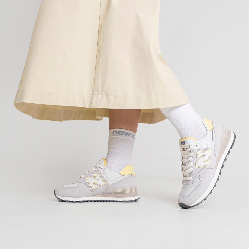Dámské boty New Balance WL574QD – šedé