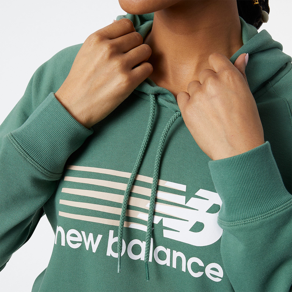 Dámská mikina New Balance WT23800JD – zelené