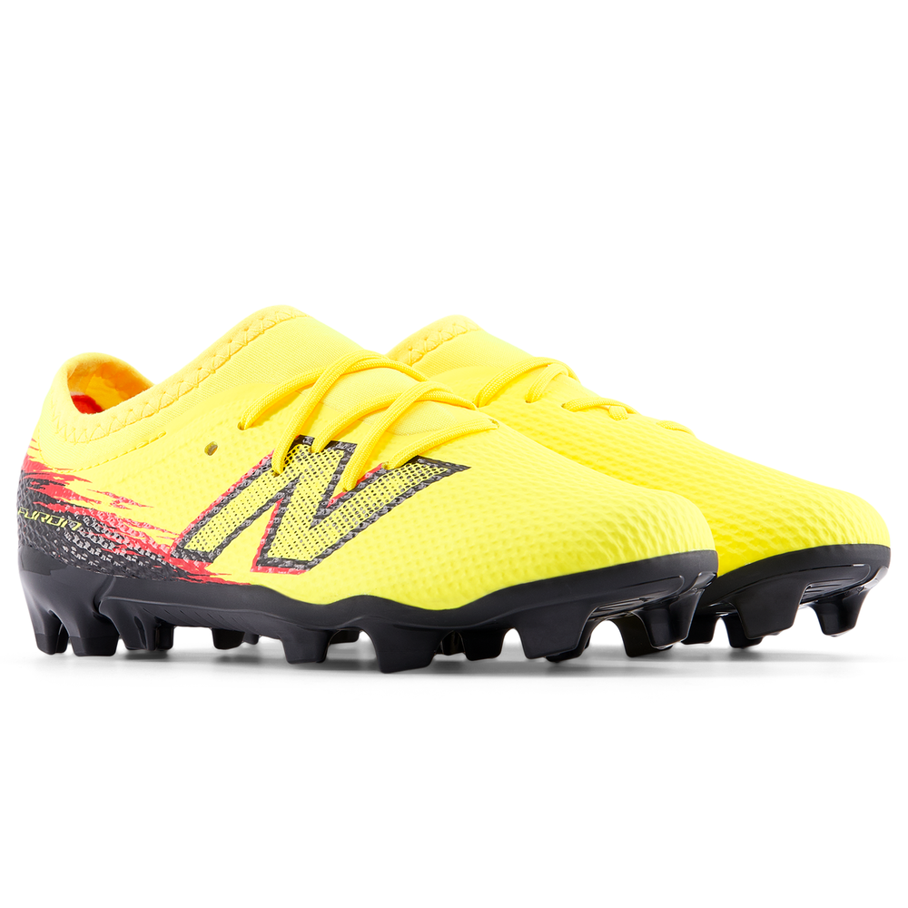 Dětské kopačky New Balance FURON TEAM JNR FG V8 YF3F9FC – žluté