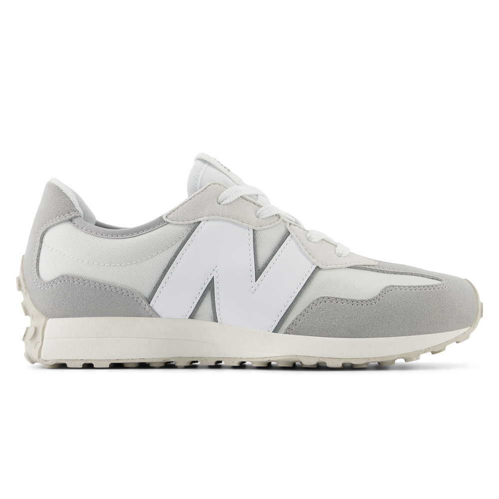 Dětské boty New Balance GS327GM – šedé