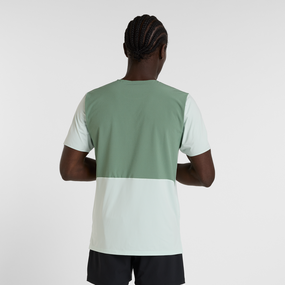 Pánské tričko New Balance MT43213CYS – zelené