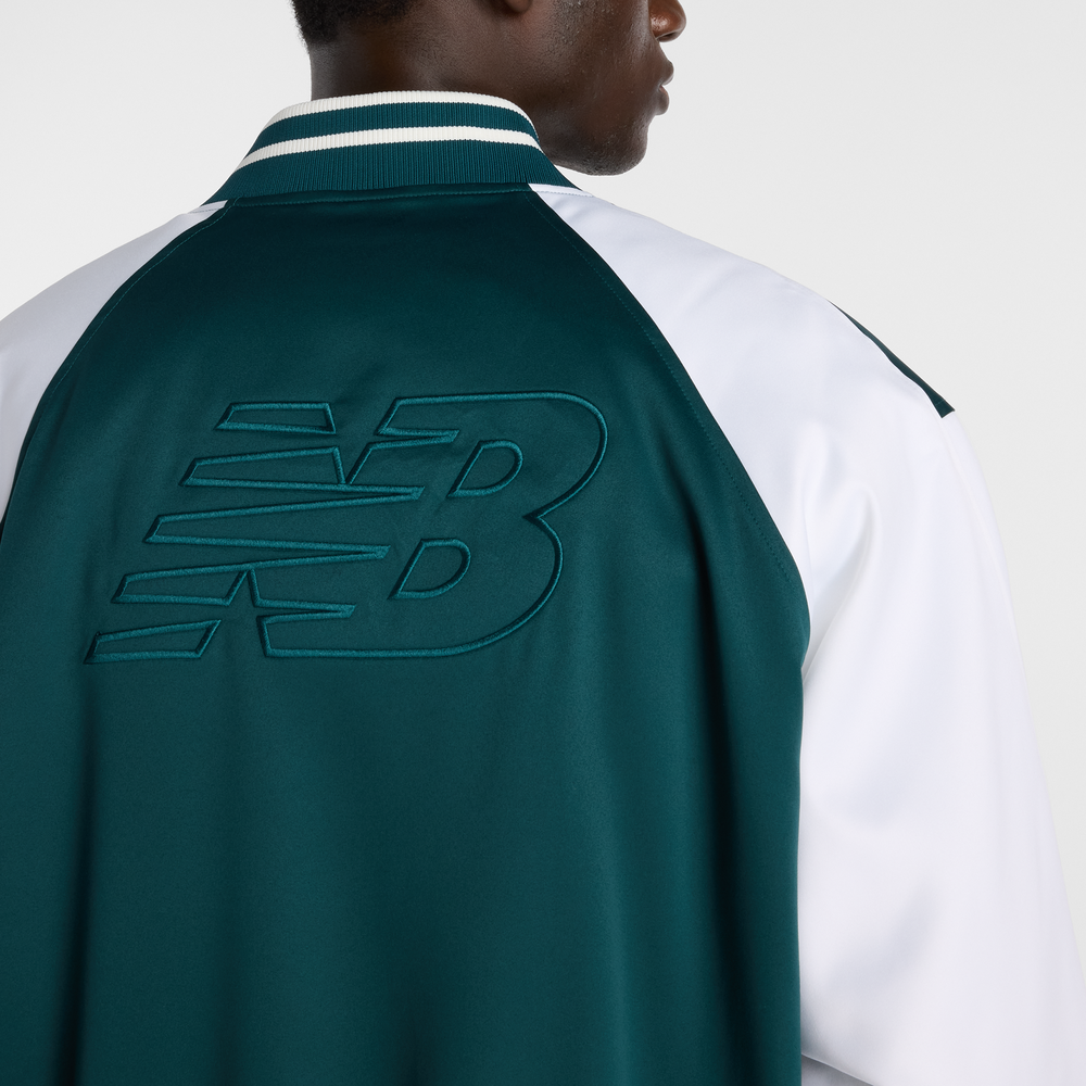 Pánská bunda New Balance MJ6102R7AAV – zelené