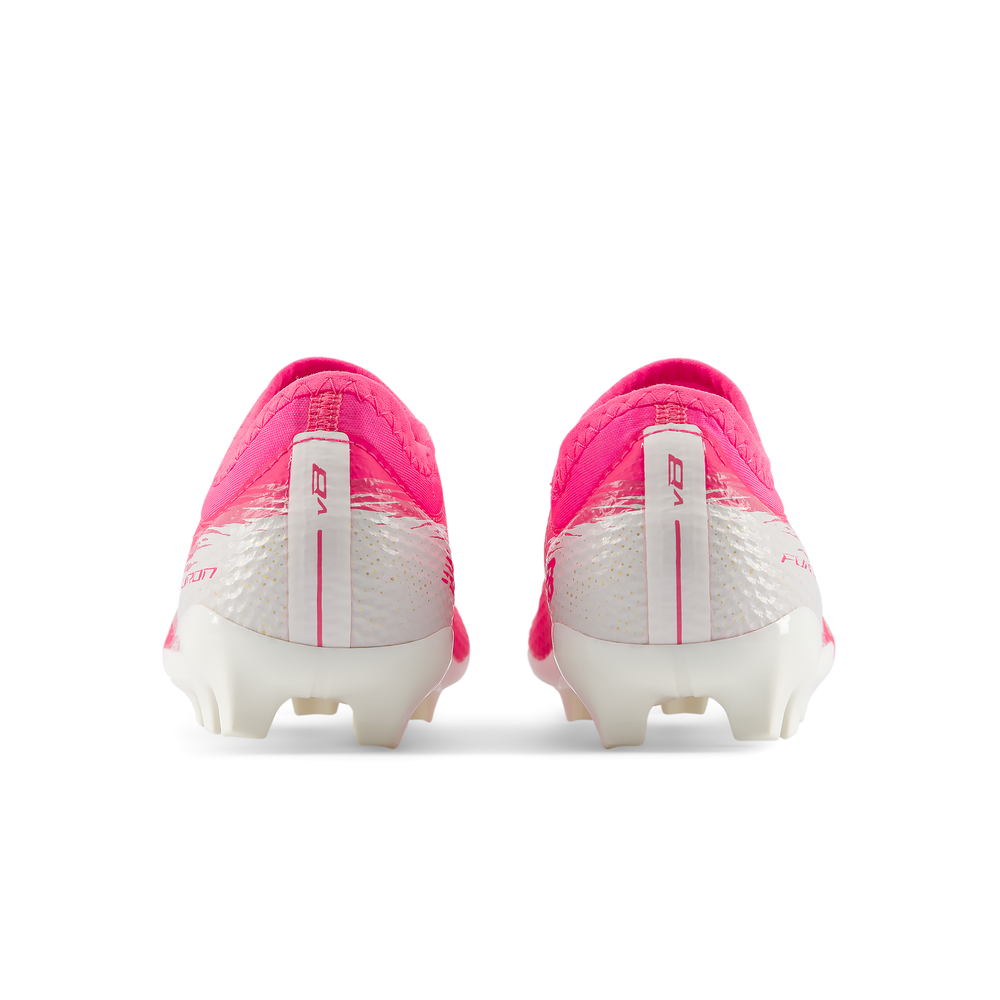 Dětské kopačky New Balance FURON TEAM JNR FG V8 YF3F6WF – růžové