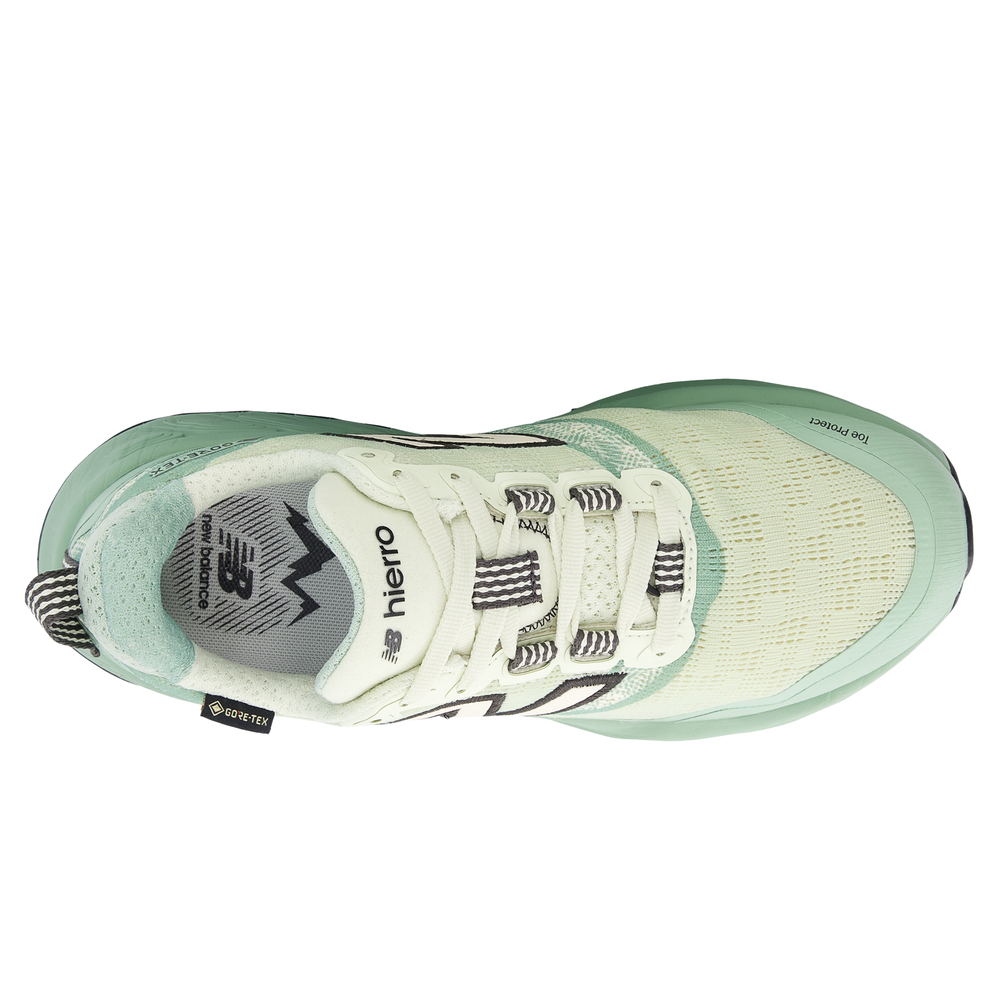 Dámské boty New Balance Fresh Foam X Hierro Gore-Tex v9 WTHIGLA9 – mátové