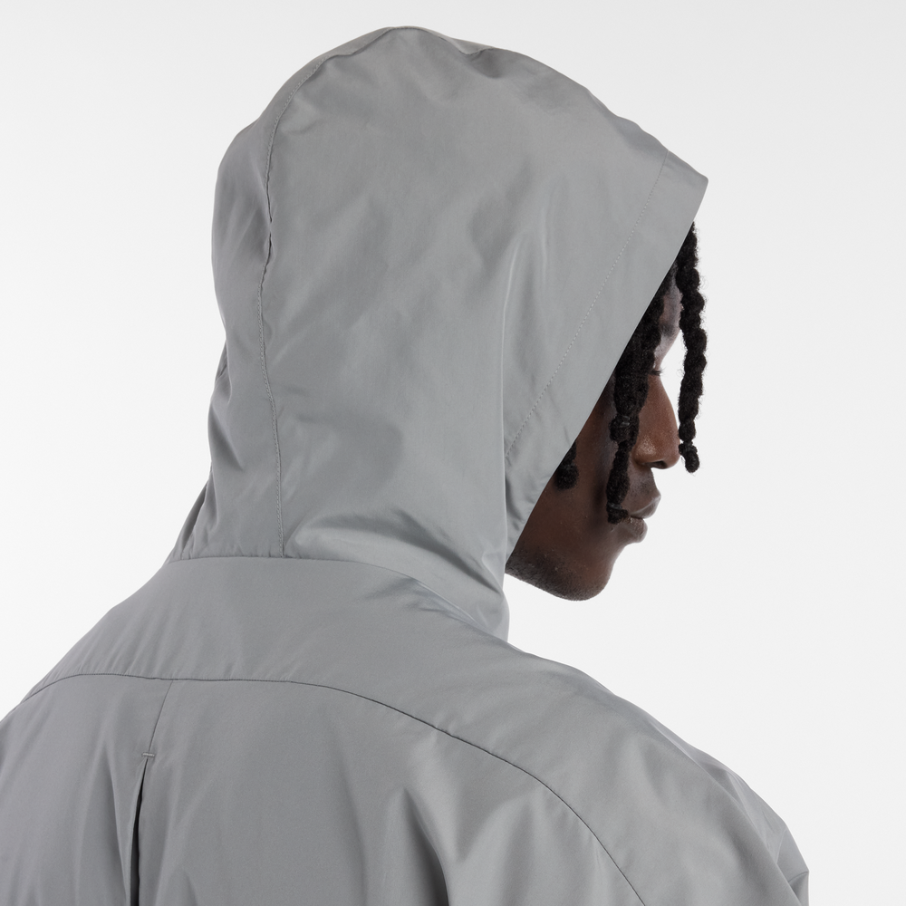 Pánská bunda New Balance MJO5BXYST – šedé