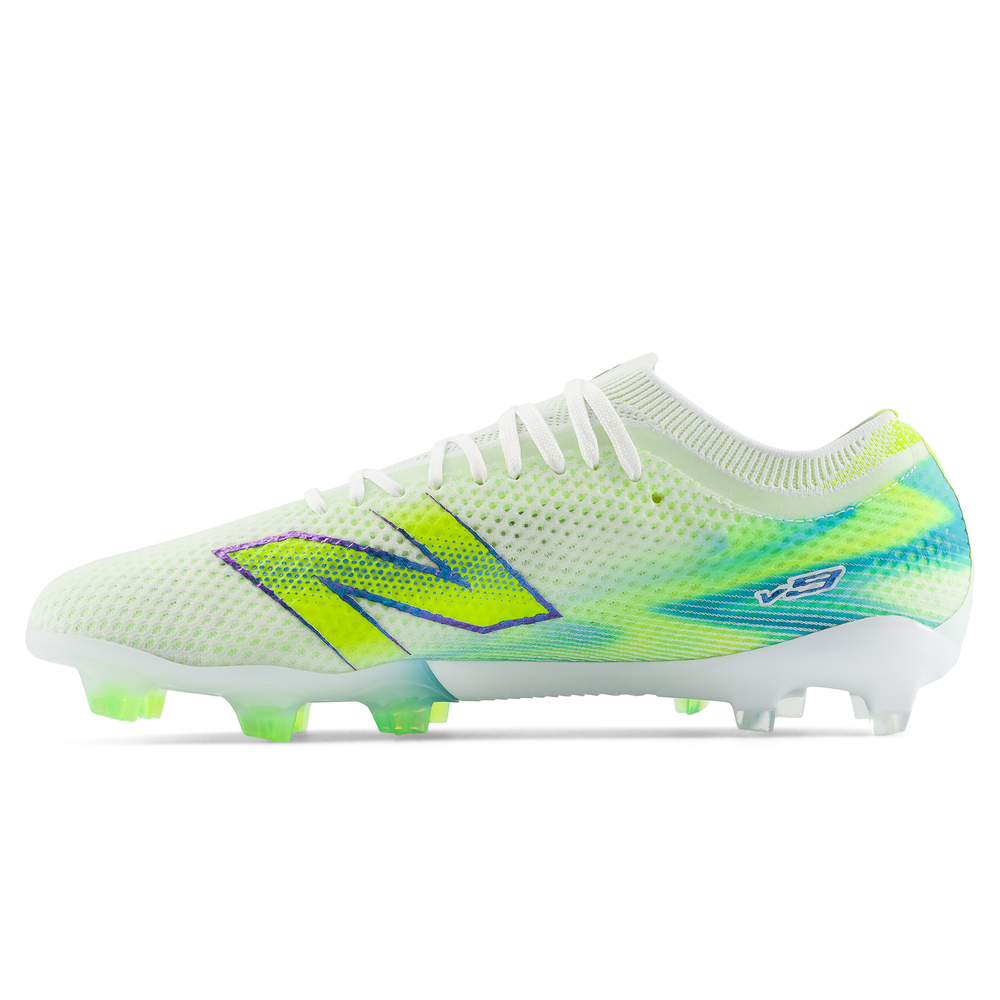 Pánské kopačky New Balance FURON ELITE FG V9 UF1F7R4 – bílé