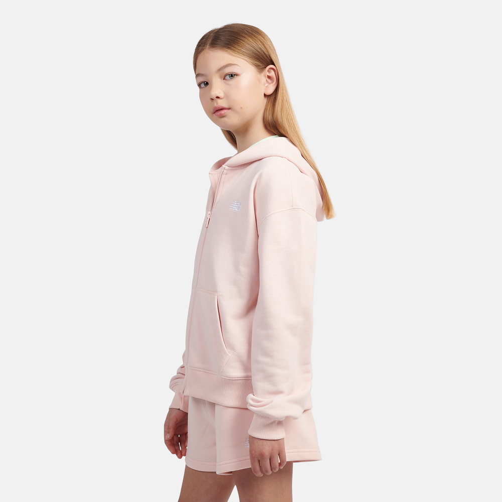 Dětská mikina New Balance LAKG0057PIE – růžové