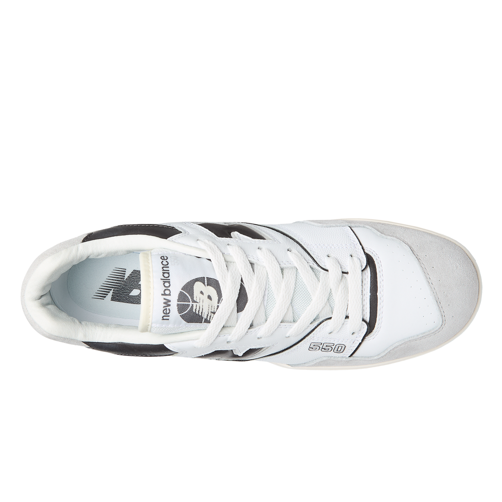 Boty unisex New Balance BB550GWB – bílé