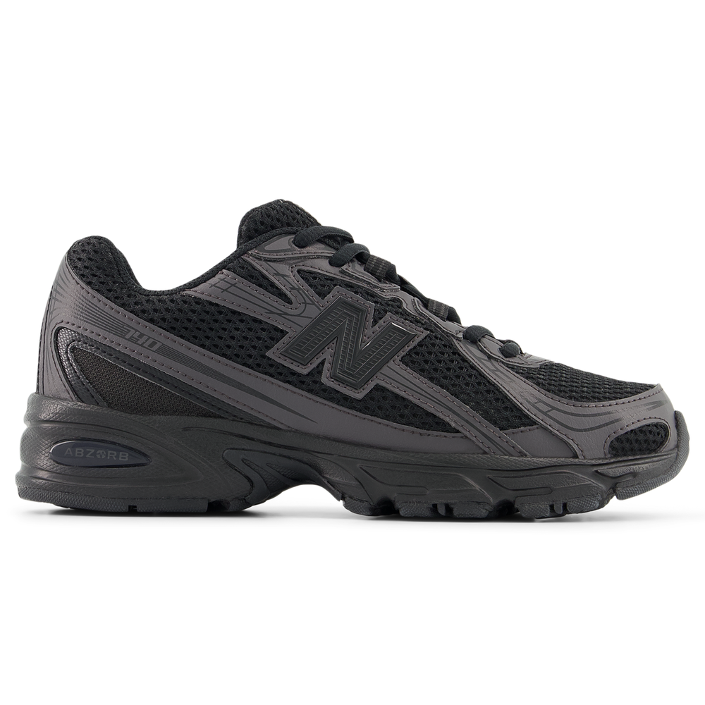Dětské boty New Balance GR740BO – černé
