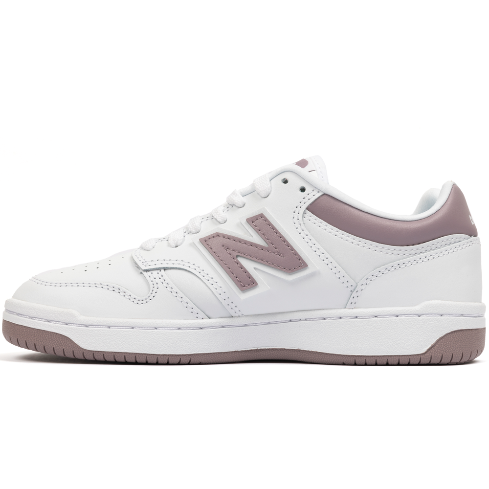 Dětské boty New Balance GSB480WI – bílé