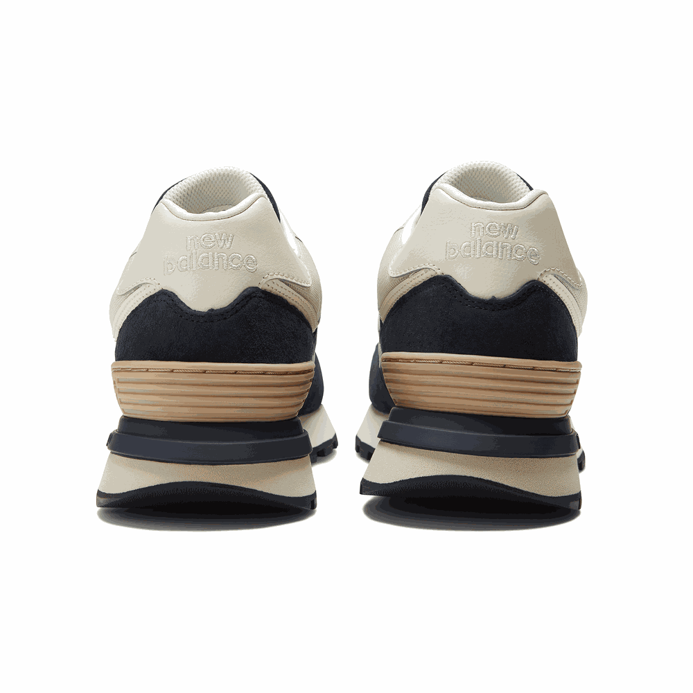 Pánské boty New Balance U574LGRN – tmavomodrá
