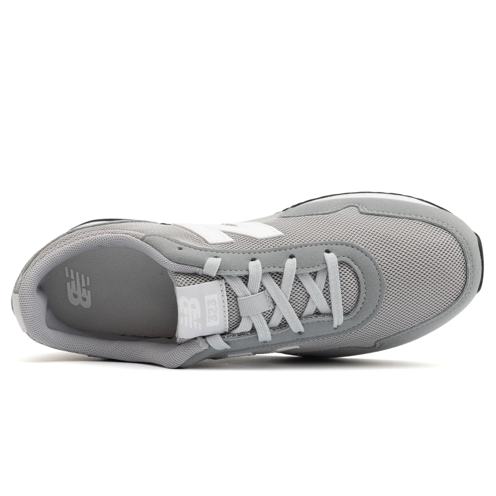 Dětské boty New Balance GC323GR – šedé