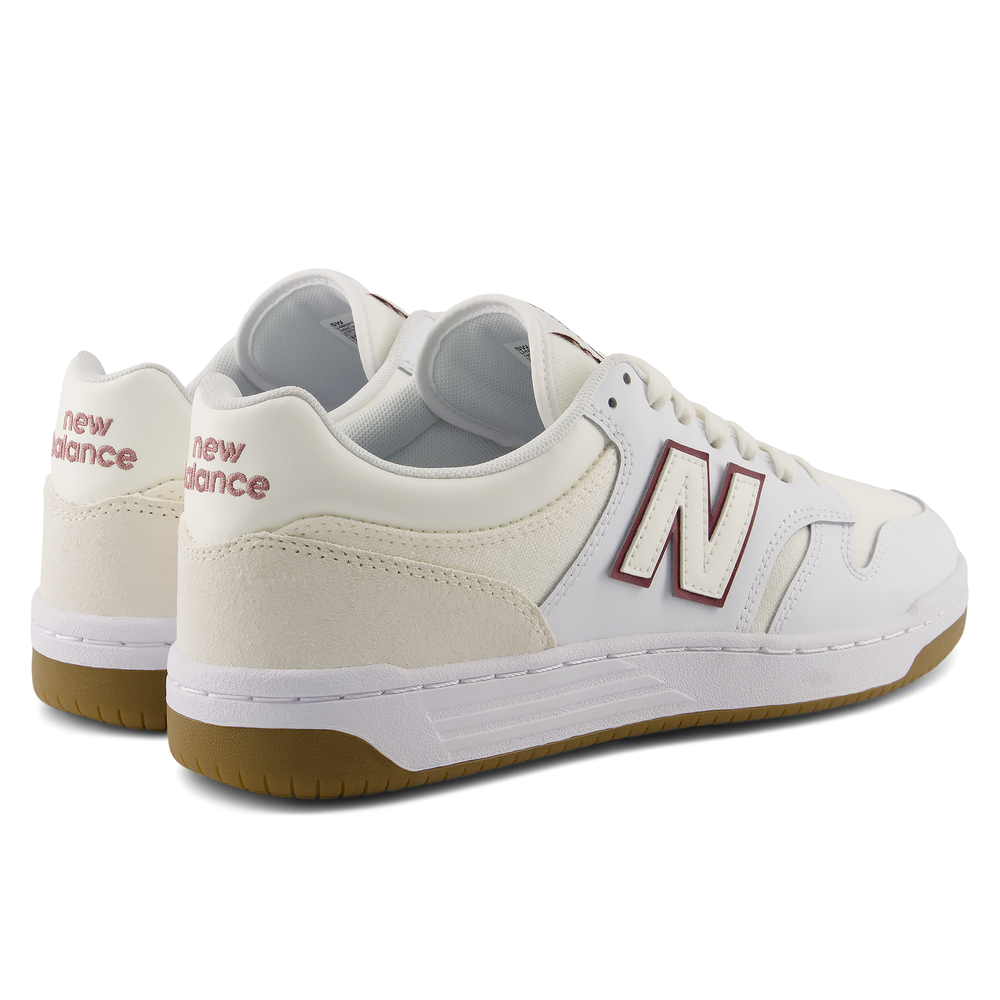 Unisex boty New Balance U480P1BB – bílé