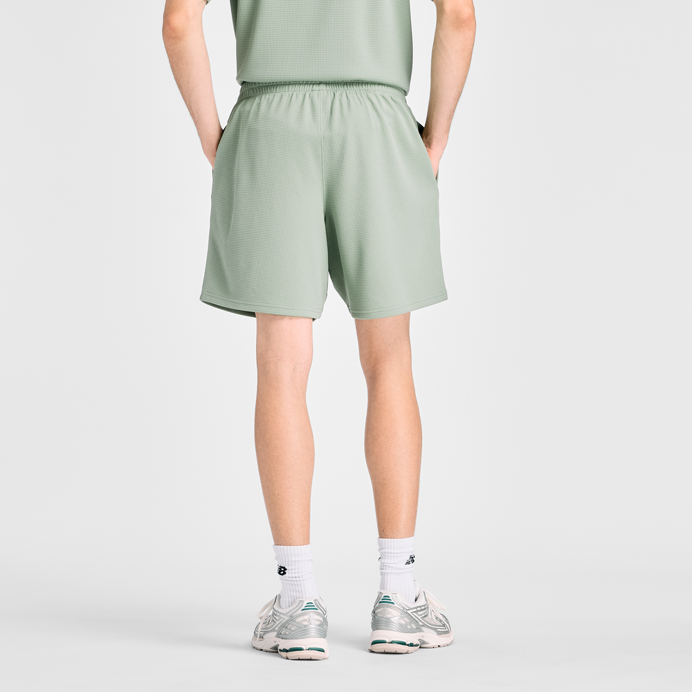 Pánské šortky New Balance MB61V17CAAR – zelené