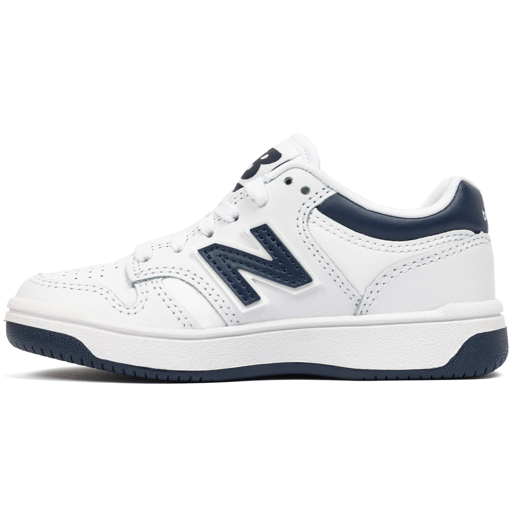 Dětské boty New Balance PSB480WN – bílé