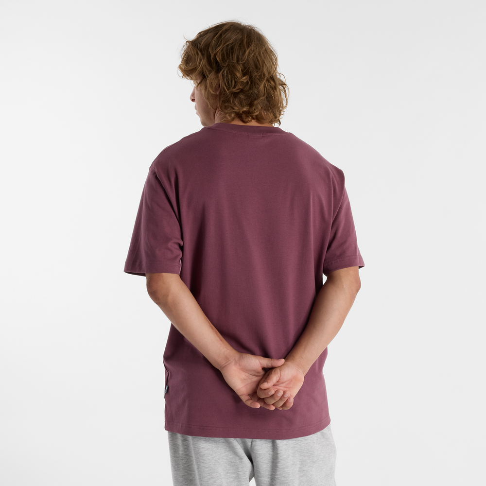 Pánské tričko New Balance MT51962FDP – bordó