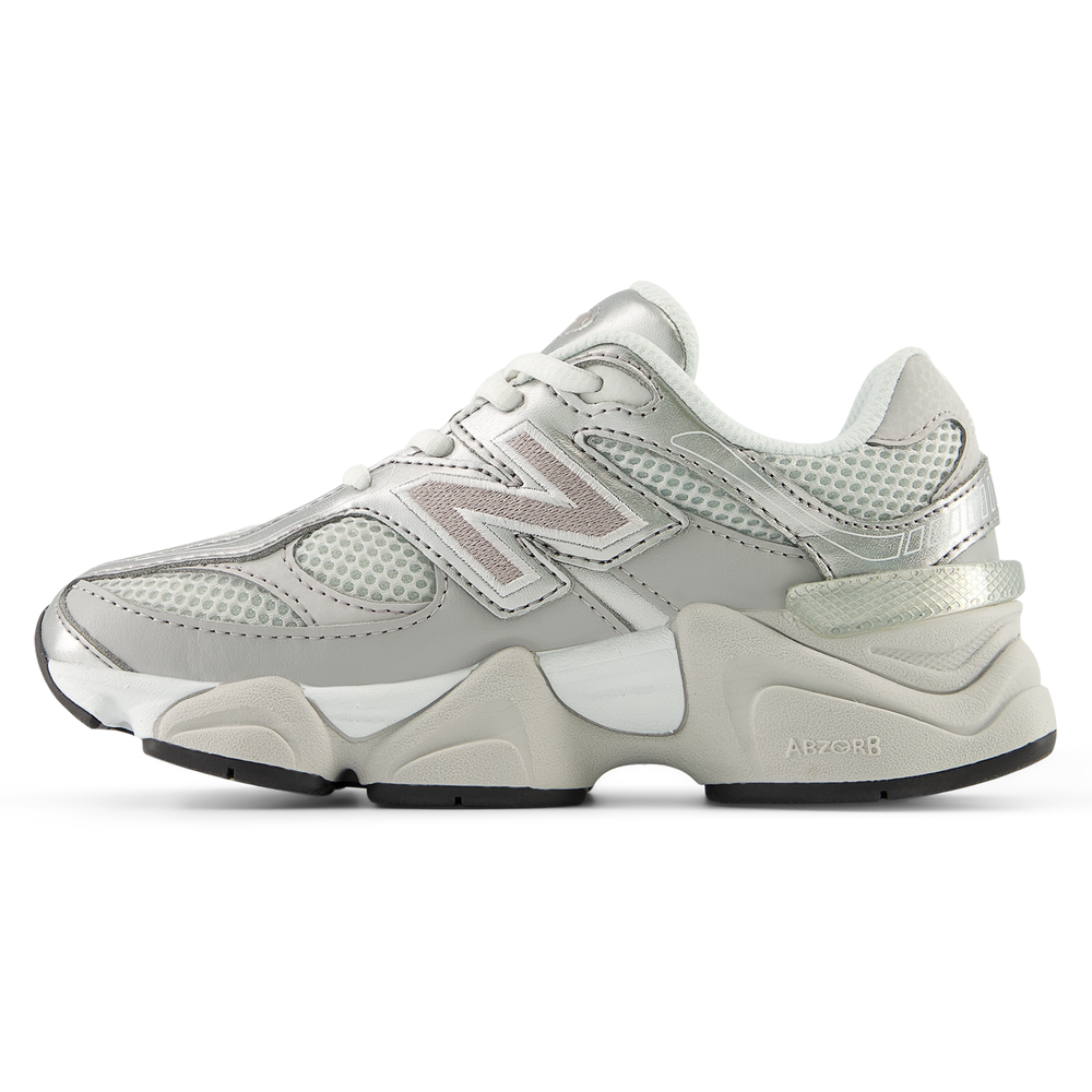 Dětské boty New Balance P90609XP – šedé