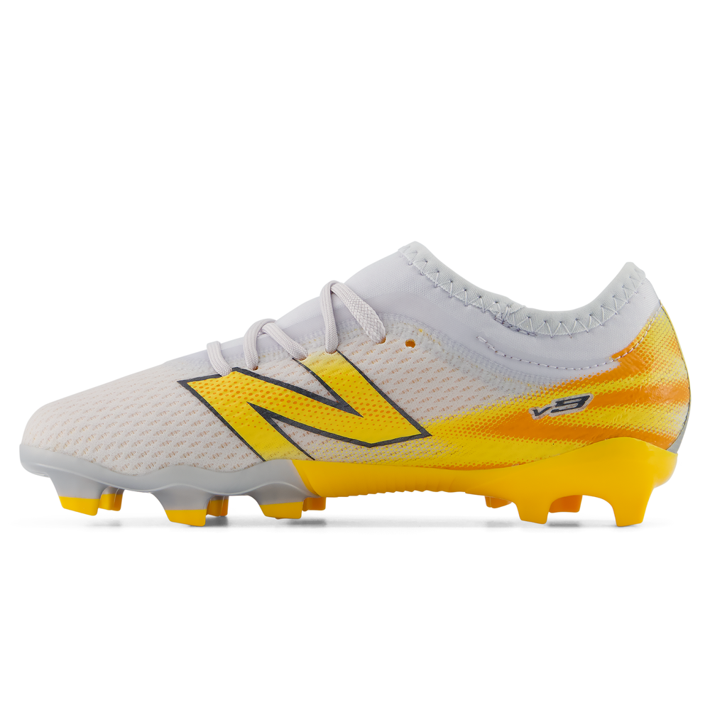 Dětské kopačky New Balance FURON TEAM JNR FG V9 YF3F96W – oranžová