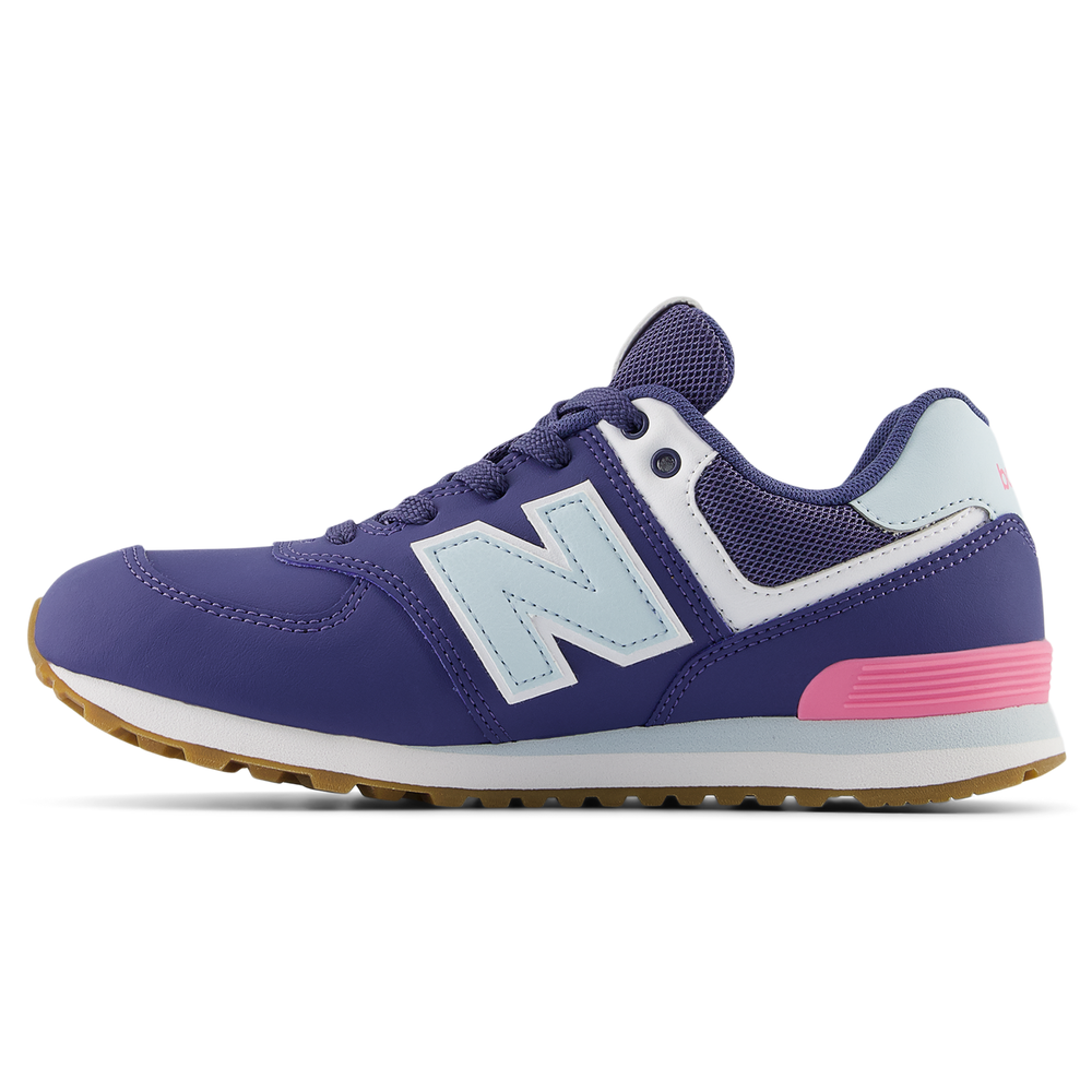 Dětské boty New Balance GC574NJ – tmavomodrá