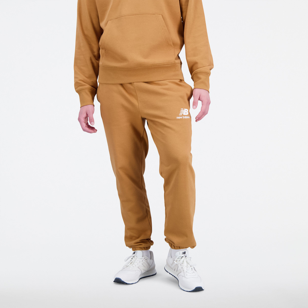Pánské kalhoty New Balance MP31539TOB – hnědý