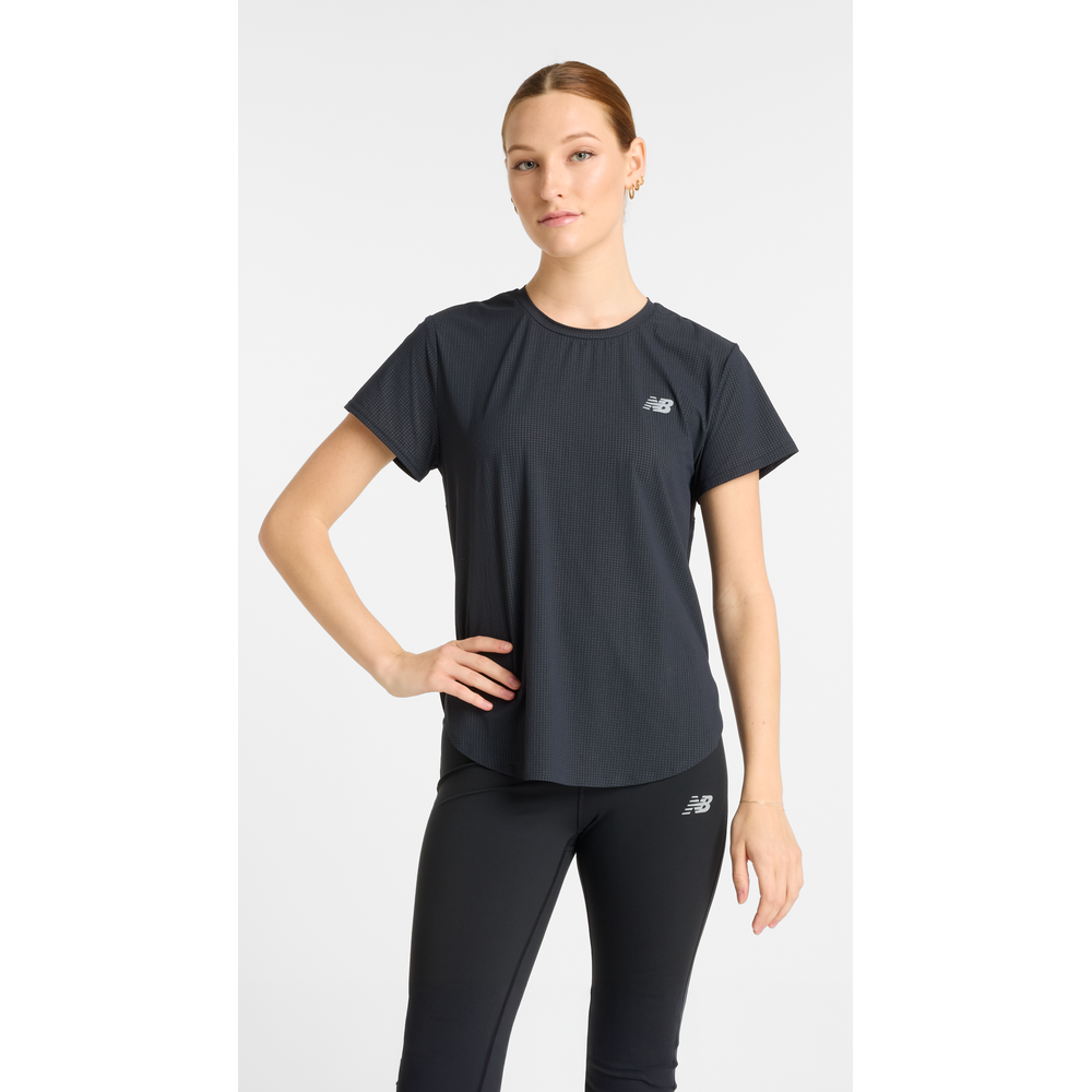 Dámské tričko New Balance  WT51227BK – černé