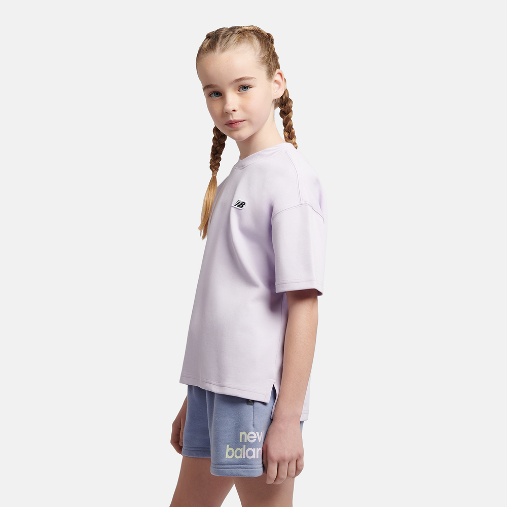 Dětské tričko New Balance LAKG0135RIG – fialové