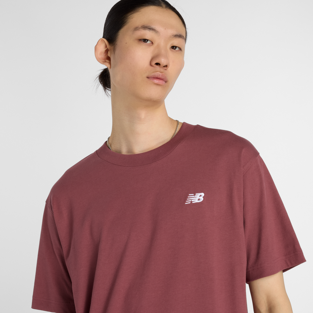 Pánské tričko New Balance MT41509WAD – bordó