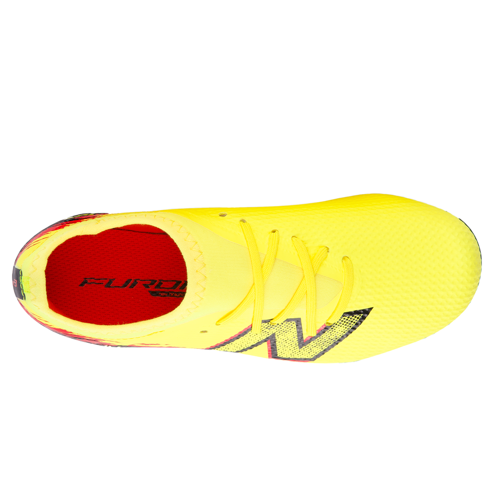 Dětské kopačky New Balance FURON TEAM JNR FG V8 YF3F9FC – žluté