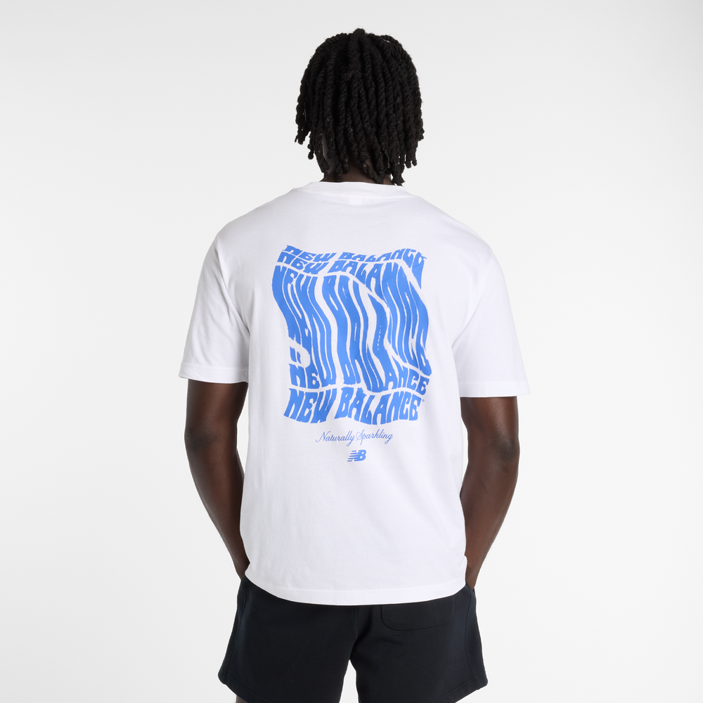 Pánské tričko New Balance MT61B2STWT – bílé